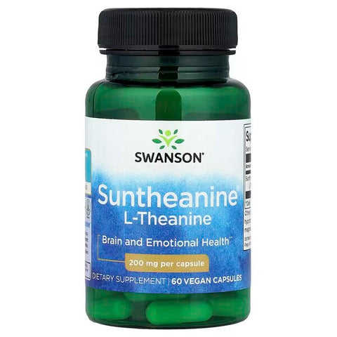 Suntheanine L-Theanine - 200mg - 60 vcaps