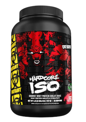 Hardcore Iso, Strawberry Milkshake - 727g 