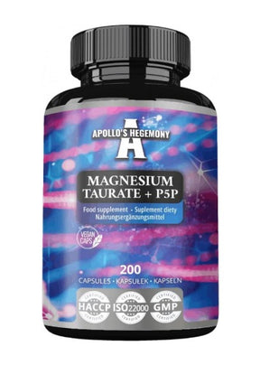 Magnesium Taurate + P5P - 200 caps