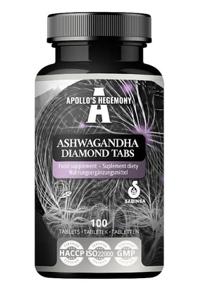Ashwagandha Diamond - 100 tablets (EAN 8721077930589)