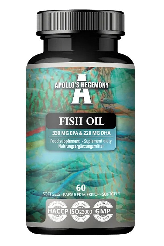 Fish Oil - 330mg EPA & 220mg DHA - 60 softgels