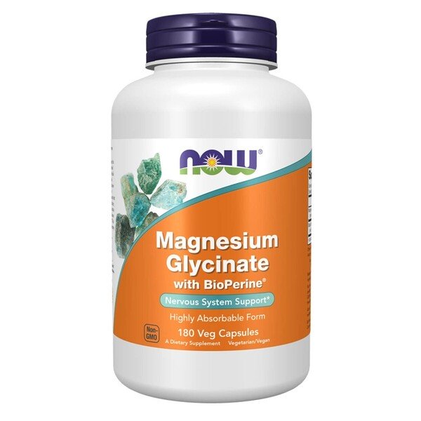 Magnesium Glycinate with BioPerine - 180 vcaps