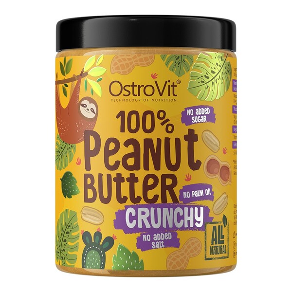 100% Peanut Butter - Crunchy - 1000g