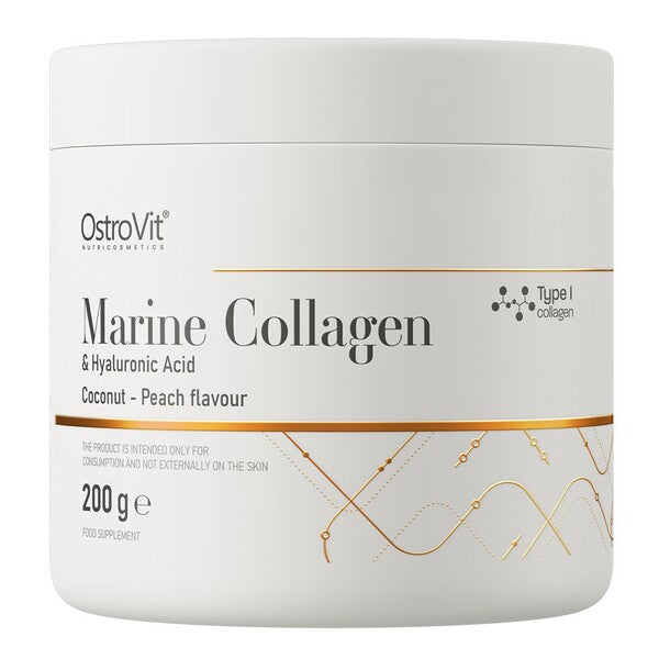 Marine Collagen & Hyaluronic Acid - Coconut Peach - 200g