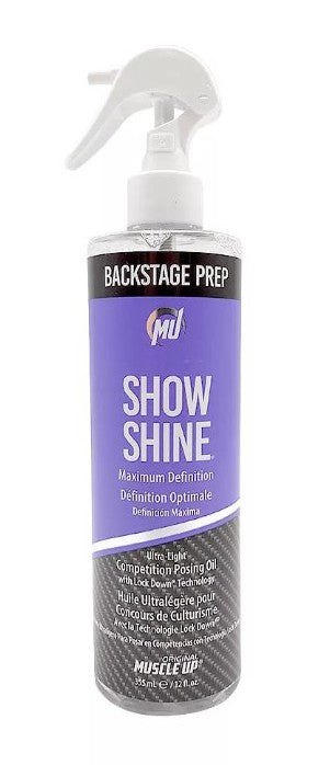 Show Shine - Maximum Definition Ultra Light Competition Posing Oil Spray - 355 ml.