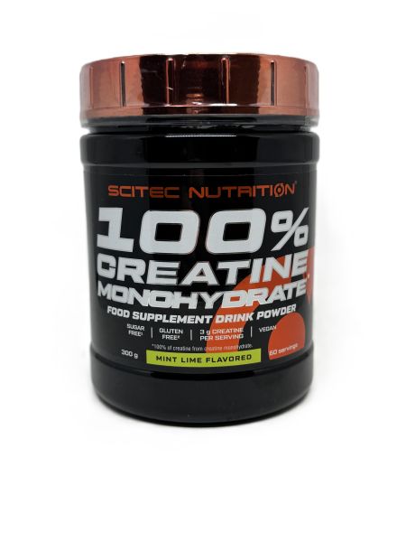 100% Creatine Monohydrate - Mint Lime - 300g