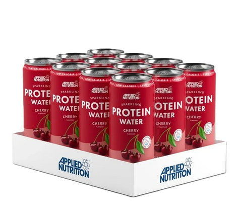 Sparkling Protein Water - Cherry - 12 x 330 ml.