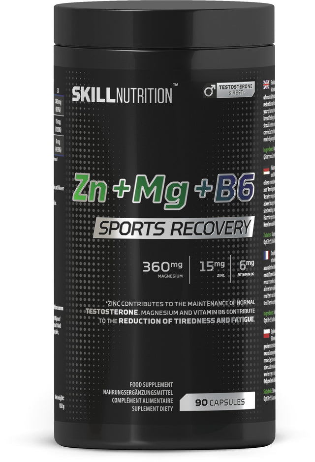 Zn + Mg + B6 - Sports Recovery - 90 caps