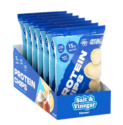 Protein Chips - Salt & Vinegar - 7 x 50g