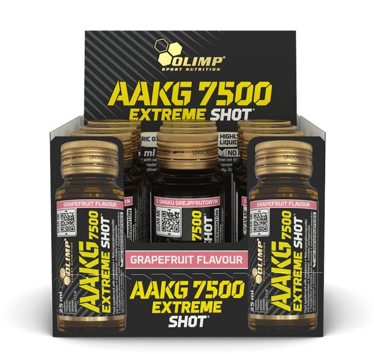 AAKG 7500 Extreme Shot - Grapefruit - 9 x 25 ml.