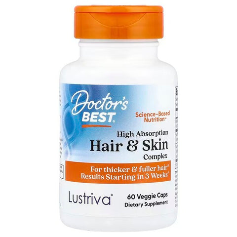High Absorption Hair & Skin Complex - 60 vaps