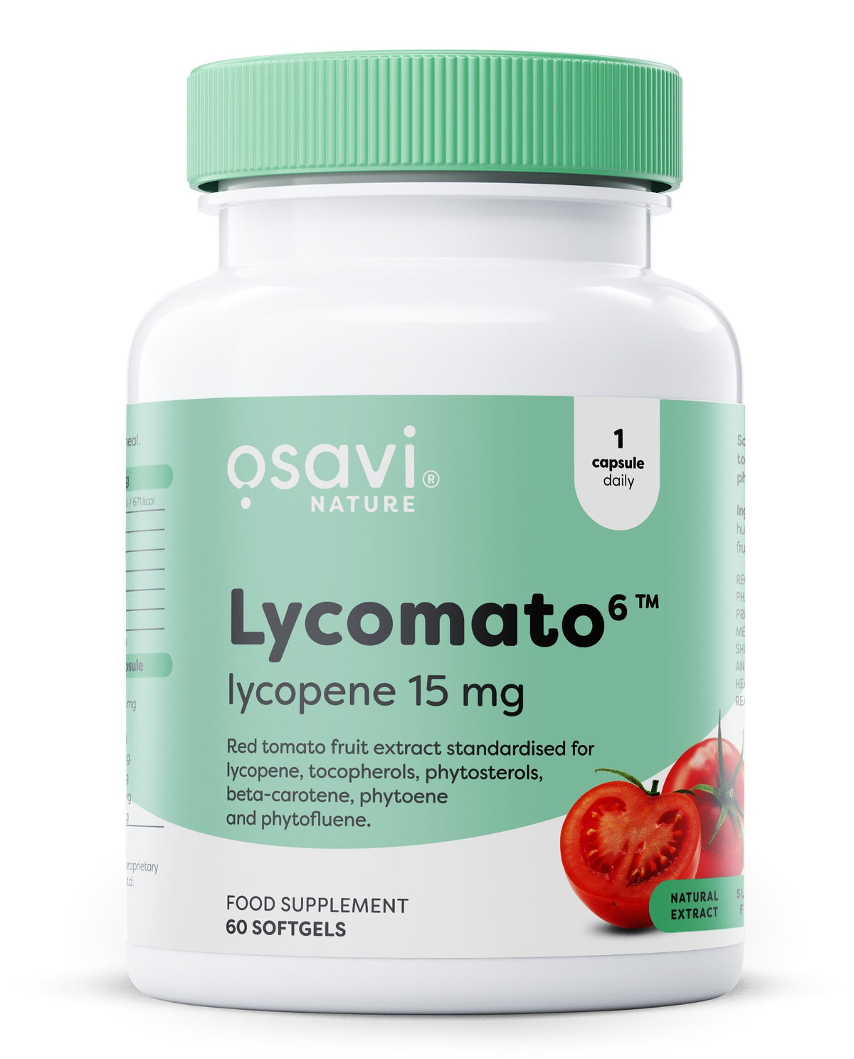 Lycomato Lycopene - 15 mg - 60 softgels