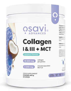 Collagen I & III + MCT - Coconut - 400g