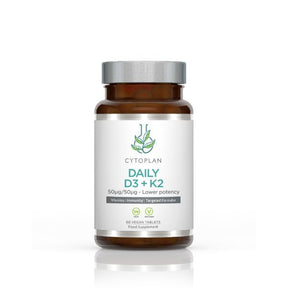 Daily D3 + K2 - 60 vegan tabs