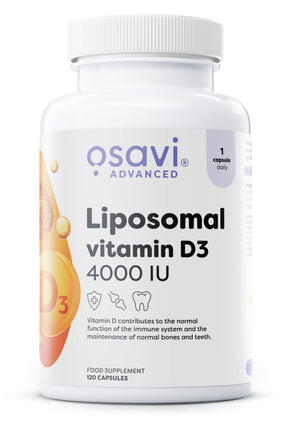 Liposomal Vitamin D3 - 4000 IU - 120 caps