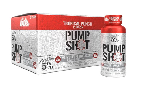 Pump Shot - Tropical Punch - 12 x 59 ml.