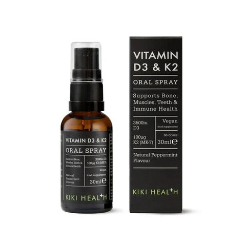 Vitamin D3 & K2 Oral Spray - Natural Peppermint - 30 ml.