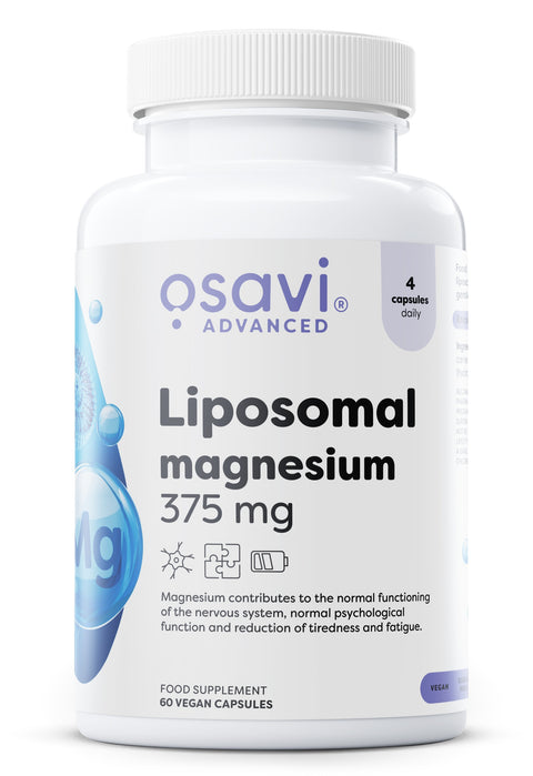 Liposomal Magnesium - 375 mg - 60 vegan caps