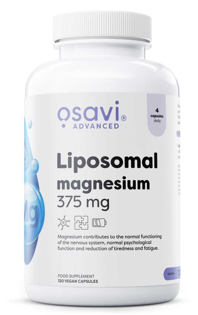 Liposomal Magnesium - 375 mg - 120 vegan caps