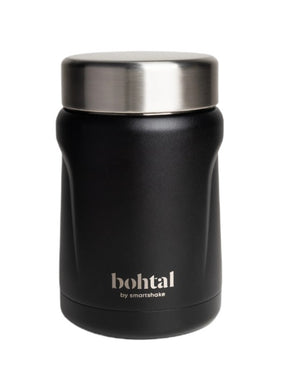 Bohtal Insulated Food Jar - Black - 550 ml.