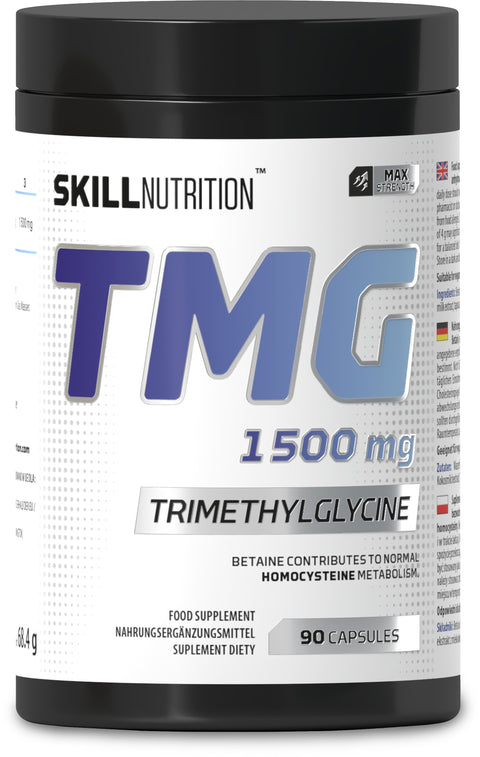 Skill Nutrition TMG Trimethylglycine - 1500mg - 90 vegan caps