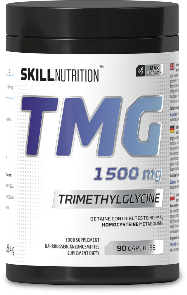TMG Trimethylglycine - 1500mg - 90 vegan caps