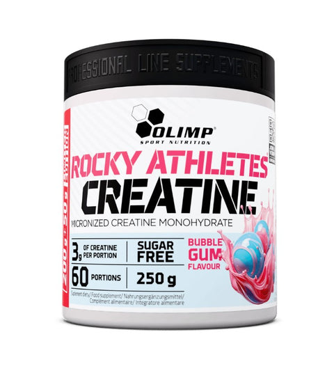 Olimp Nutrition Rocky Athletes Creatine - Bubble Gum - 250g