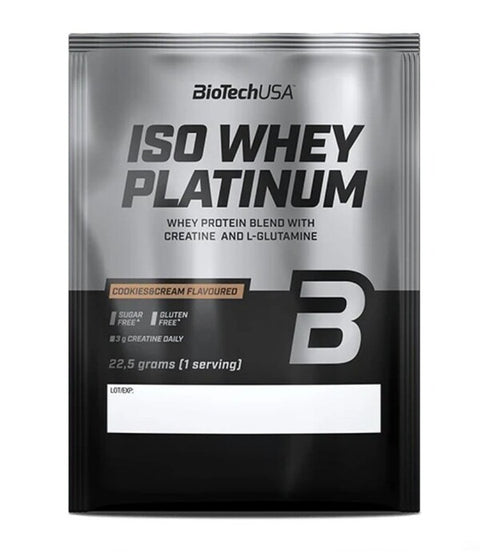 Iso Whey Platinum - Cookies & Cream - 22.5g (1 serving)