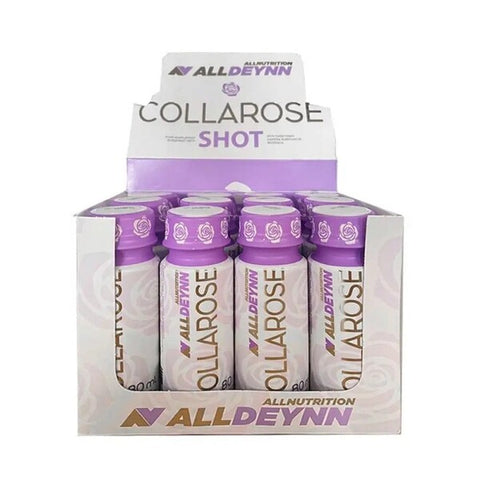 AllDeynn Collarose Shot - Raspberry Wild Strawberry - 12 x 80 ml.