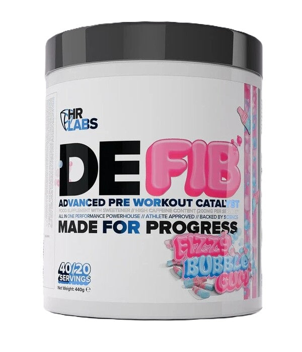 Defib Advanced Pre Workout Catalyst - Fizzy Bubble Gum - 440g