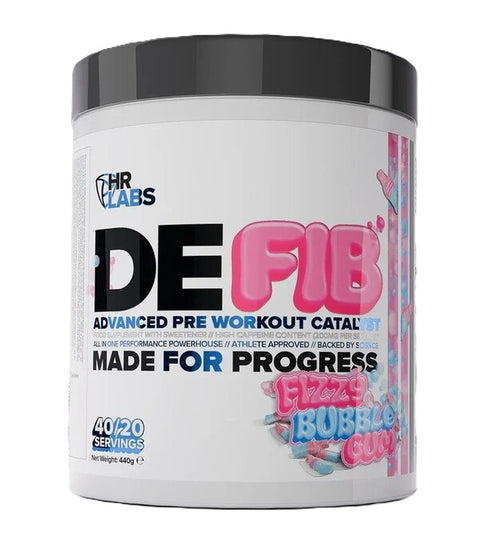 Defib Advanced Pre Workout Catalyst - Fizzy Bubble Gum - 440g