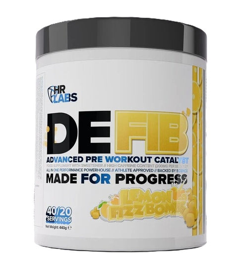 Defib Advanced Pre Workout Catalyst - Lemon Fizz Bombs - 440g