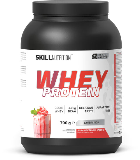 Whey Protein Powder - Strawberry Milkshake - 700g