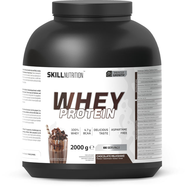 Whey Protein Powder - Chocolate Milkshake - 2000g