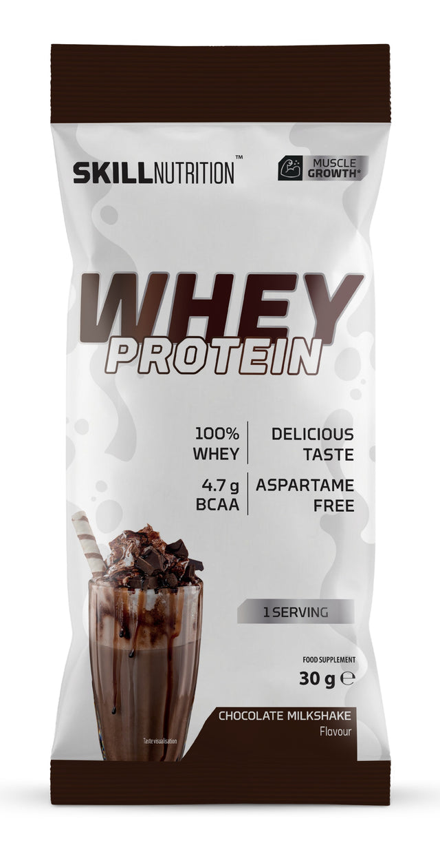 Whey Protein Powder - Chocolate Milkshake - 30g (1 serving)