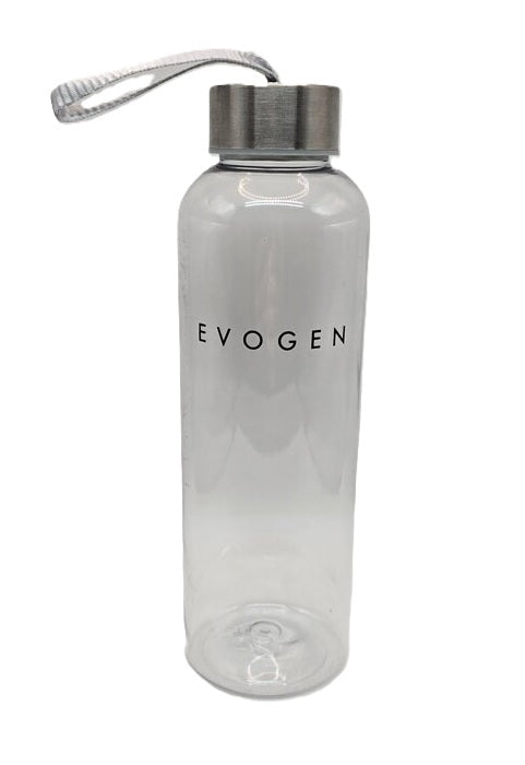 Evogen Next-Gen Clear Water Bottle - Black - 500 ml.
