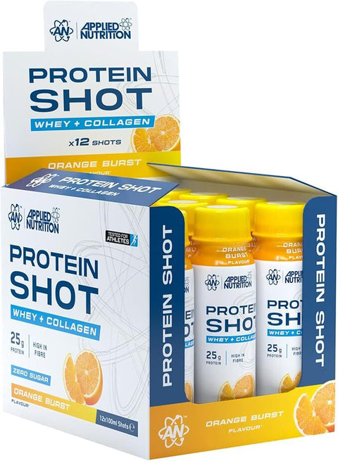 Protein Shot - Orange Burst - 12 x 100 ml.