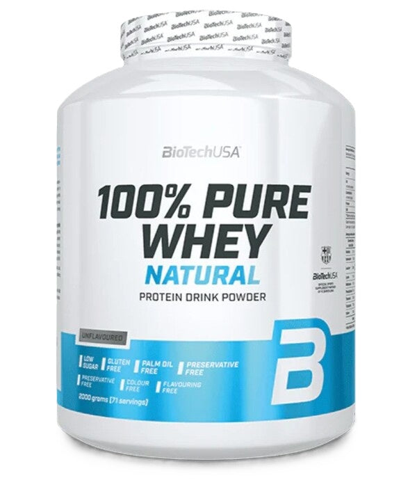 100% Pure Whey - Unflavoured - 2000g