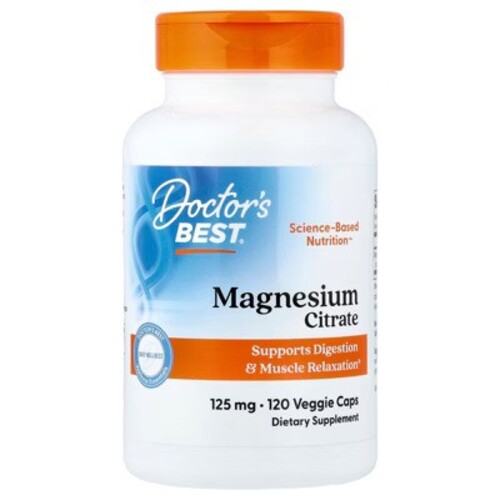 Magnesium Citrate - 125mg - 120 vcaps