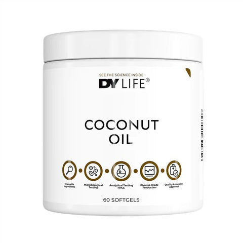 DY LIFE Coconut Oil - 60 softgels