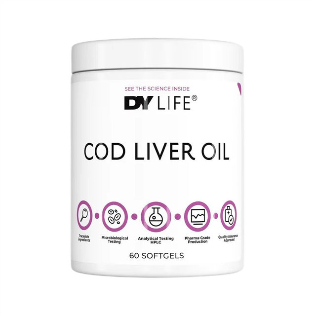 DY LIFE Cod Liver Oil - 60 softgels