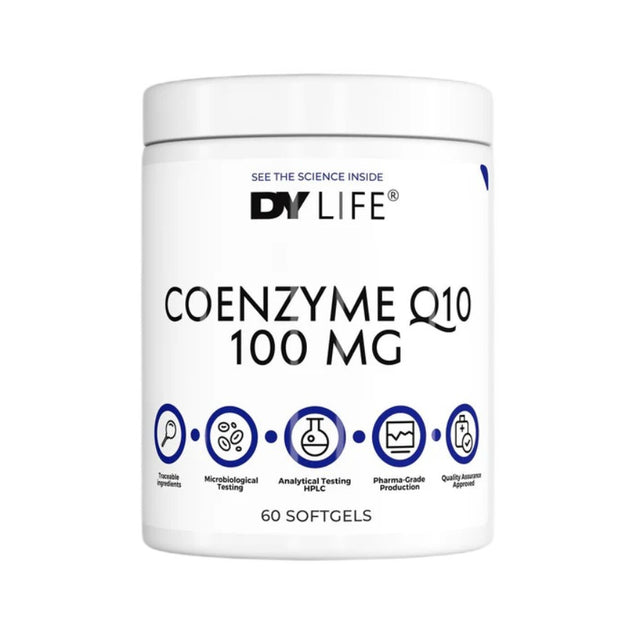 DY LIFE Coenzyme Q10 - 100mg - 60 softgels