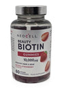 Beauty Biotin, 10000mcg - Natural Strawberry - 60 gummies