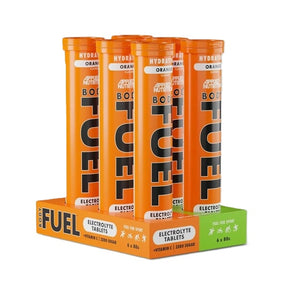 Bodyfuel Hydration Electrolyte Effervescent Tablets - Orange - 6 x 20 tabs