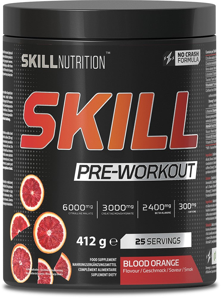 Skill Pre-Workout - Blood Orange - 412g