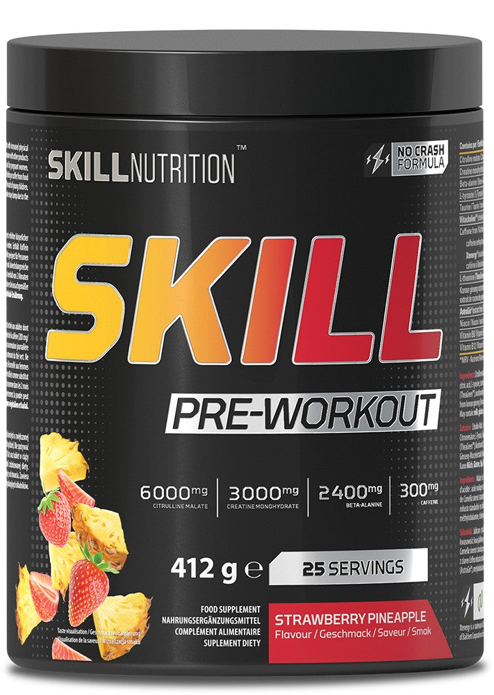 Skill Pre-Workout - Strawberry Pineapple - 412g