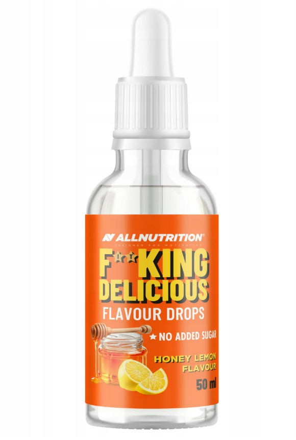 Fitking Delicious Flavour Drops - Honey Lemon - 50 ml.