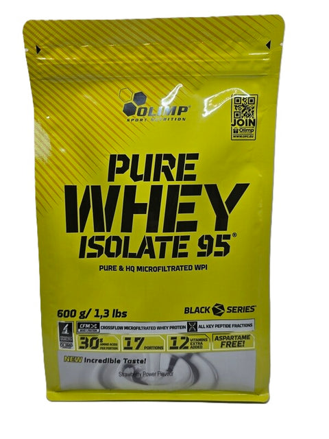Olimp Nutrition Pure Whey Isolate 95 - Strawberry Power (EAN 5901330087387) - 600g