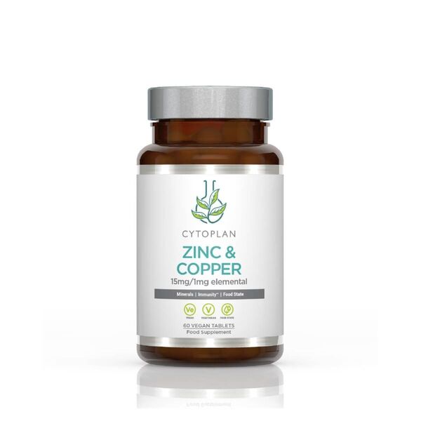 Zinc & Copper - 60 tabs