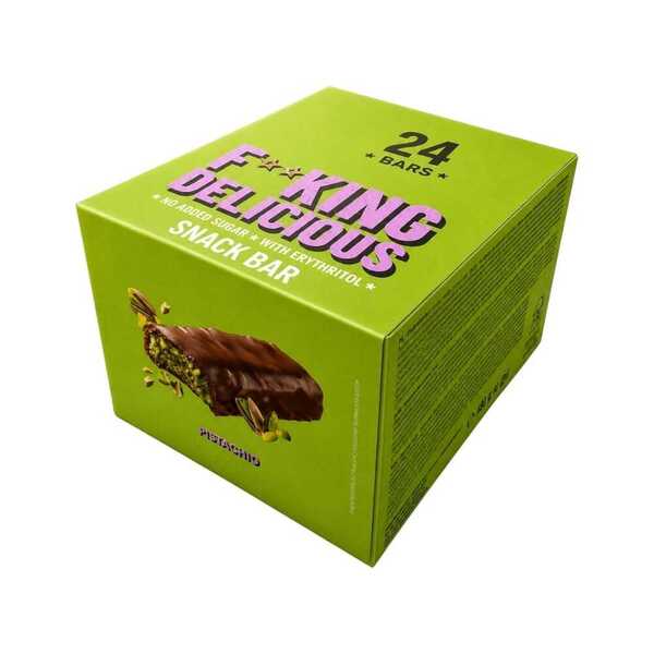 Fitking Delicious Snack Bar - Pistachio - 24 x 40g